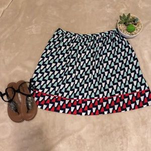 [Tommy Hilfiger] Geometric skirt